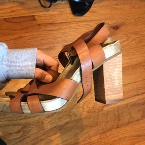 See by Chloe sandal heels size 37 1/2